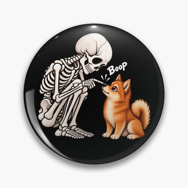 Item preview, Funny Skeleton Finnish Spitz Dog Boop Halloween Design Mom Dad designed and sold by rafaeltto.