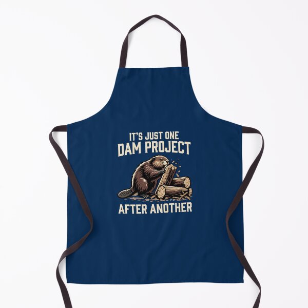 Item preview, It's Just One Dam Project After Another Funny Beaver Meme T-Shirt designed and sold by Designart68.