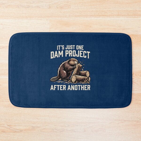 Item preview, It's Just One Dam Project After Another Funny Beaver Meme T-Shirt designed and sold by Designart68.