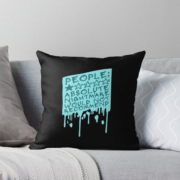Item preview, People Absolute Nightmare 1 Star Review Quote Logo designed and sold by shirt-o-mat.