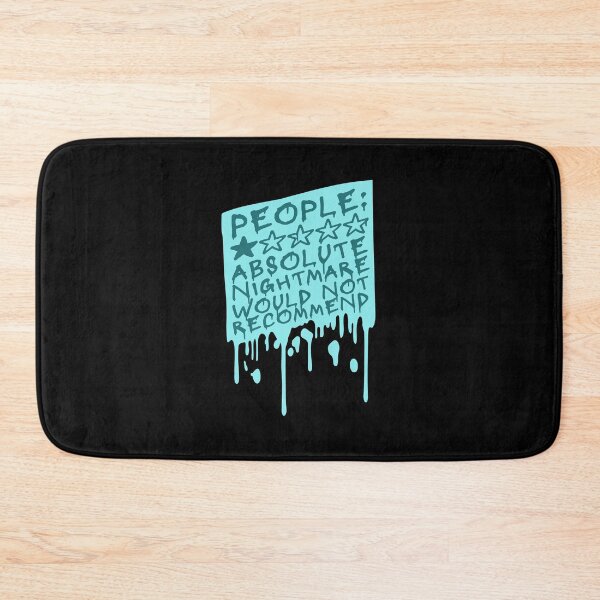 Item preview, People Absolute Nightmare 1 Star Review Quote Logo designed and sold by shirt-o-mat.