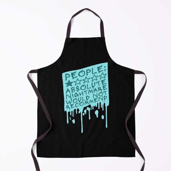 Item preview, People Absolute Nightmare 1 Star Review Quote Logo designed and sold by shirt-o-mat.