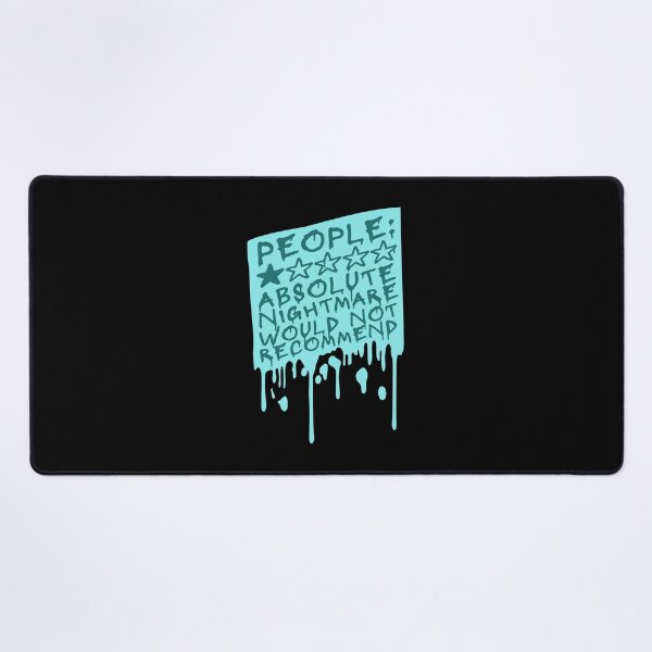 Item preview, People Absolute Nightmare 1 Star Review Quote Logo designed and sold by shirt-o-mat.