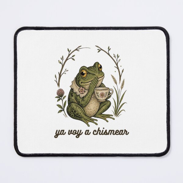 Item preview, Ya Voy a Chismear – Funny Cottagecore Frog Design designed and sold by CutieGalore.
