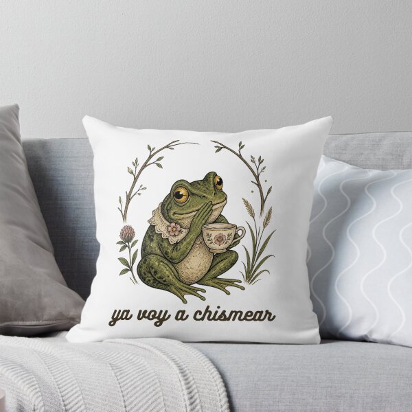 Item preview, Ya Voy a Chismear – Funny Cottagecore Frog Design designed and sold by CutieGalore.