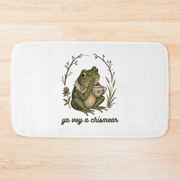 Item preview, Ya Voy a Chismear – Funny Cottagecore Frog Design designed and sold by CutieGalore.