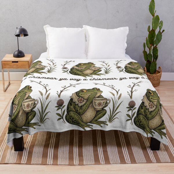 Item preview, Ya Voy a Chismear – Funny Cottagecore Frog Design designed and sold by CutieGalore.