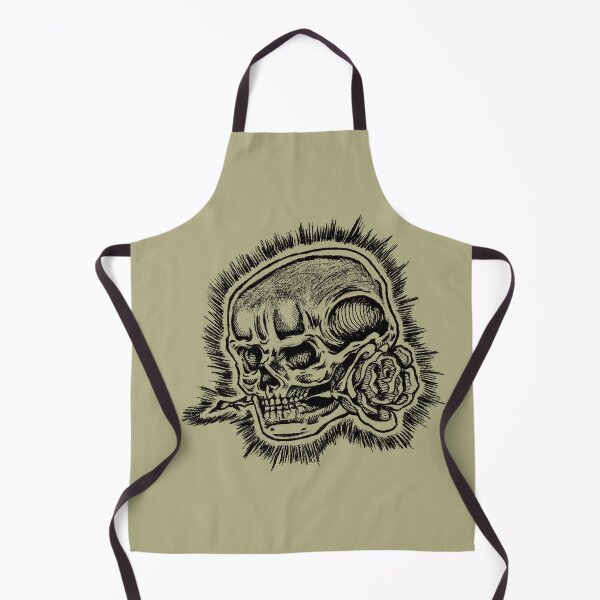 Item preview, Skull & Rose | Vintage Gothic Tattoo Art | Skull & Flower designed and sold by Half Mess.