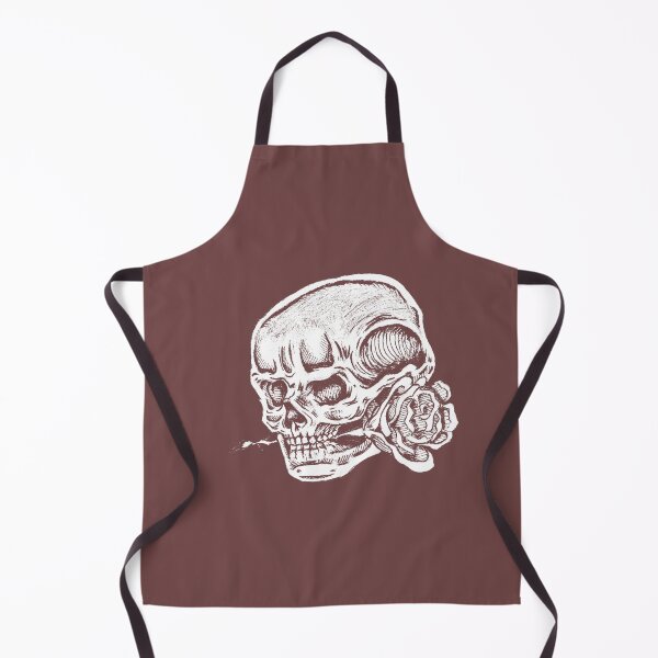 Item preview, Skull & Rose | Vintage Gothic Tattoo Art | Skull & Flower designed and sold by Half Mess.