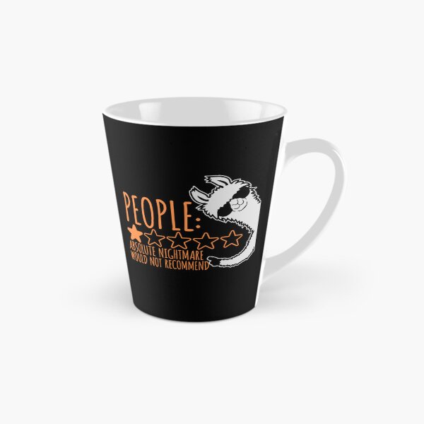 Item preview, People Absolute Nightmare 1 Star Review Quote Logo designed and sold by shirt-o-mat.