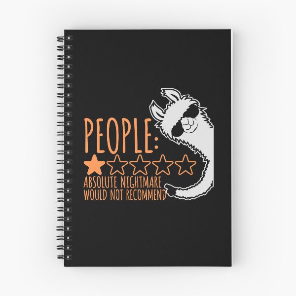 Item preview, People Absolute Nightmare 1 Star Review Quote Logo designed and sold by shirt-o-mat.