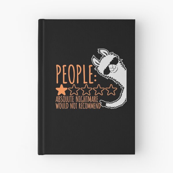 Item preview, People Absolute Nightmare 1 Star Review Quote Logo designed and sold by shirt-o-mat.