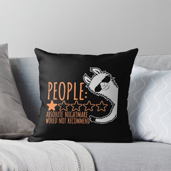Item preview, People Absolute Nightmare 1 Star Review Quote Logo designed and sold by shirt-o-mat.