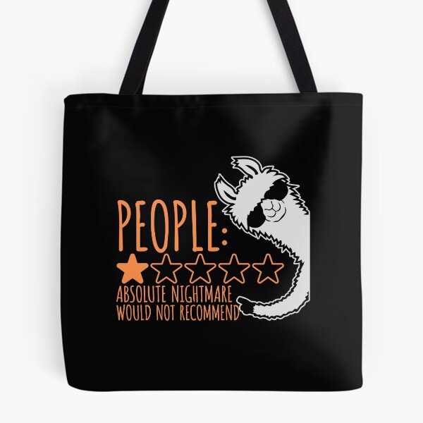 Item preview, People Absolute Nightmare 1 Star Review Quote Logo designed and sold by shirt-o-mat.