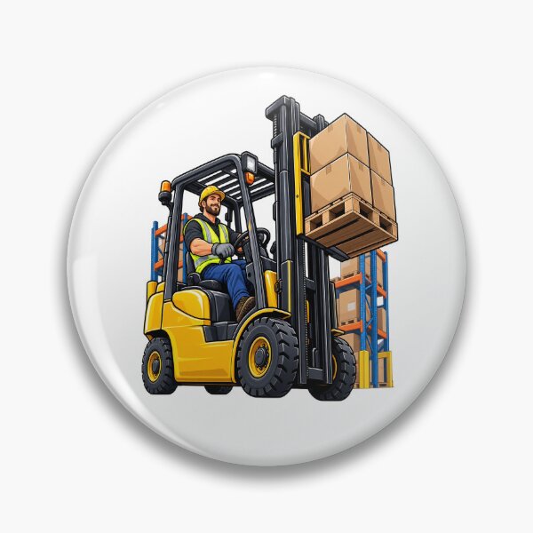Item preview, Forklift Operator Warehouse Worker Design designed and sold by JMDG Studio.