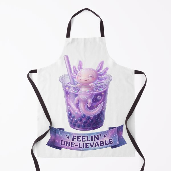 Item preview, Feelin Ube-Lievable Boba Axolotl designed and sold by LaunchLabs26.