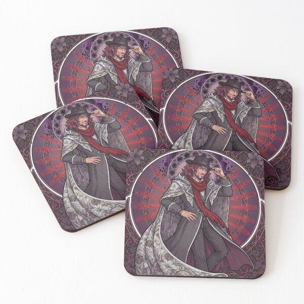 Item preview, Ardyn in the style of Alphonse Mucha designed and sold by Solace Sparkles.