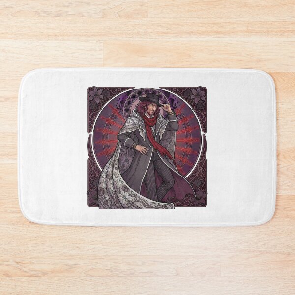 Item preview, Ardyn in the style of Alphonse Mucha designed and sold by Solace Sparkles.