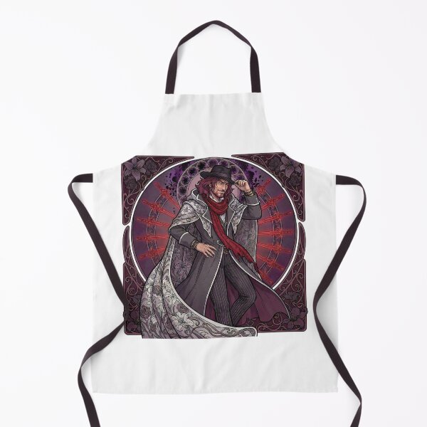 Item preview, Ardyn in the style of Alphonse Mucha designed and sold by Solace Sparkles.