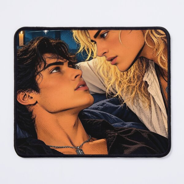 Item preview, I've Been Looking for You – Romantic Gothic Fantasy Couple designed and sold by IRON SIREN.