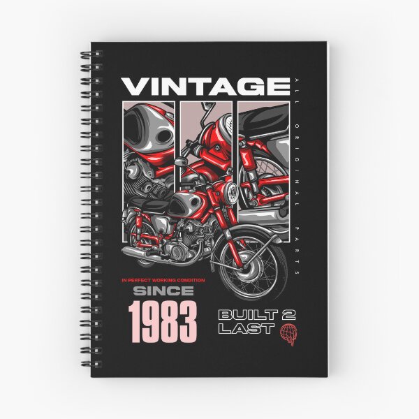 Item preview, Vintage Motorcycle Bikers Motorbike Birthday 1983 designed and sold by JRRTs.