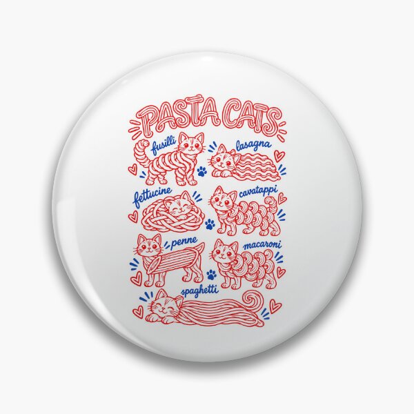 Item preview, Pasta Cats Noodles Italian Food Lover Gift designed and sold by gunaone-design.