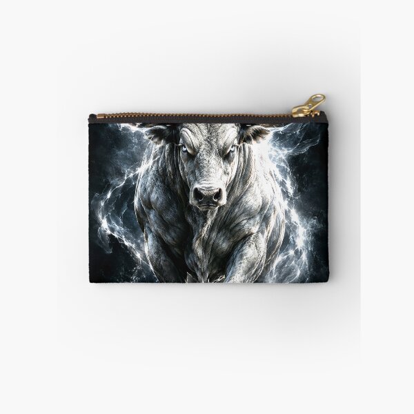 Item preview, Taurus aura white bull designed and sold by tarotstarostina.