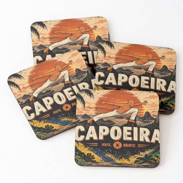 Item preview, Capoeira Brazil Martial Arts Vintage Rio designed and sold by Fei Long Design Hub.