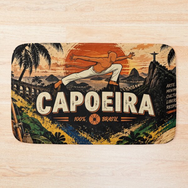 Item preview, Capoeira Brazil Martial Arts Vintage Rio designed and sold by Fei Long Design Hub.