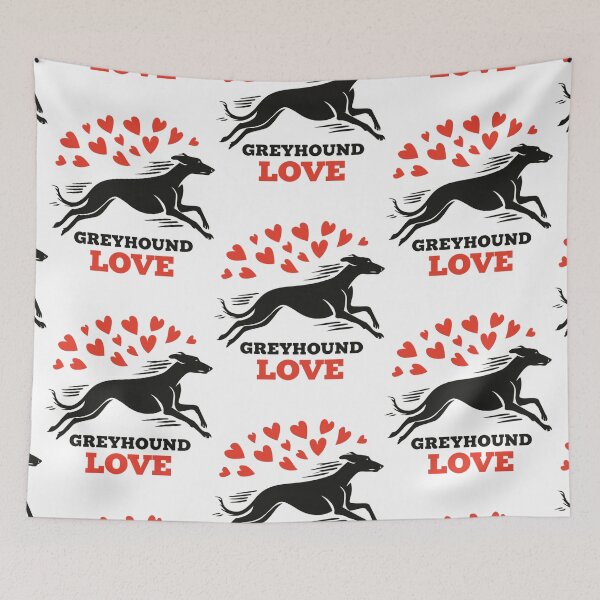 Item preview, Greyhound Love – Speedy Dog Lover Design | Cute Greyhound Racing Pup Pop Art designed and sold by Ignorant-Artist.
