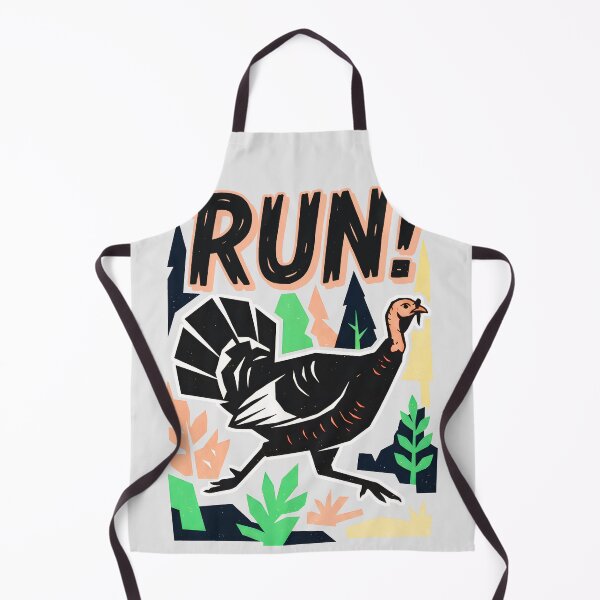 Item preview, Run Turkey Run Funny Vintage Thanksgiving designed and sold by MagicTheDog.