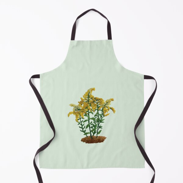 Item preview, Solidago gigantea embroidery designed and sold by Alsa.handembroidery.