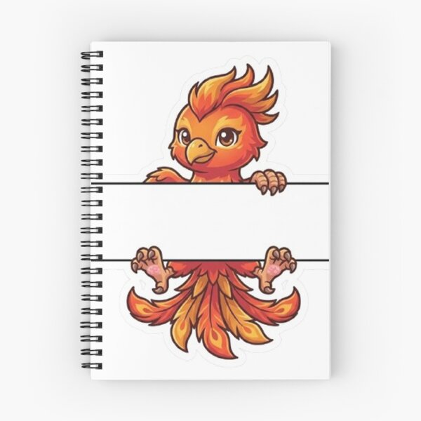 Item preview, Cute Baby Phoenix Split Monogram  designed and sold by PetalsPaws.