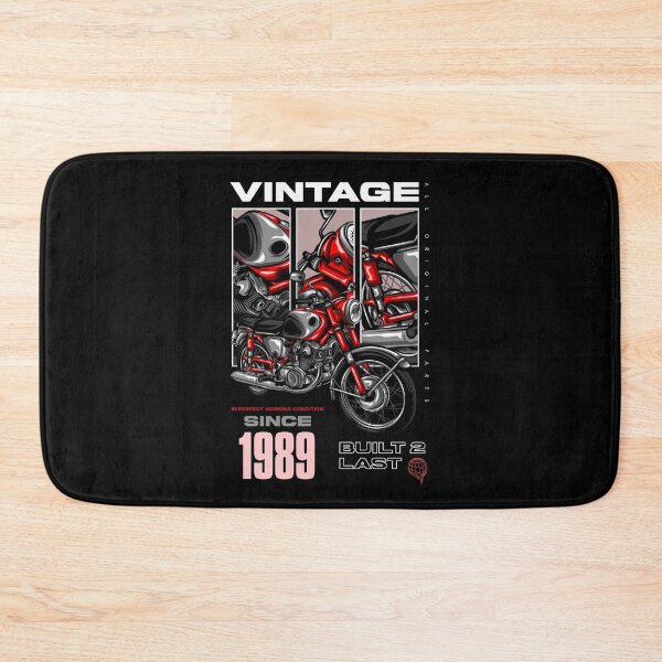 Item preview, Vintage Motorcycle Bikers Motorbike Birthday 1989 designed and sold by JRRTs.