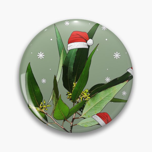 Item preview, Merry  Christmas Australian Native Eucalyptus Tree Branch Xmas Australia Gift Men Woman Kids designed and sold by Amelia ART G.