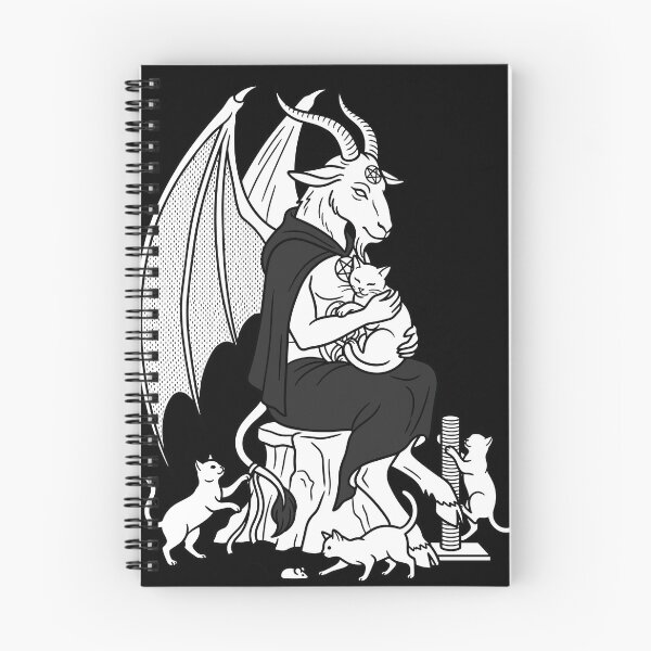 Item preview, Horned Deity Holding Cat With Kittens designed and sold by Ranpict.