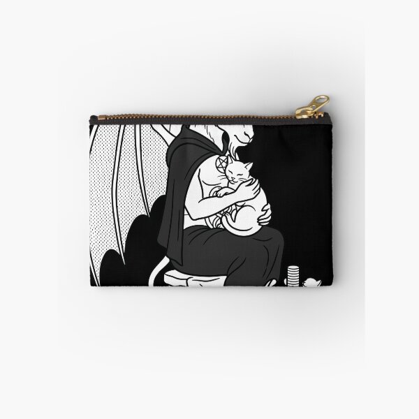 Item preview, Horned Deity Holding Cat With Kittens designed and sold by Ranpict.
