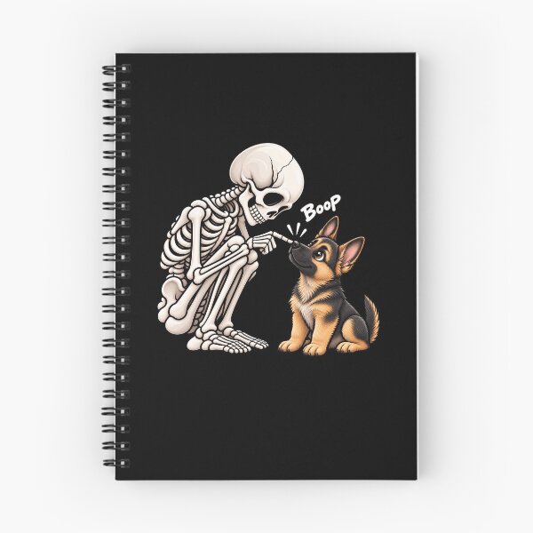 Item preview, Funny Skeleton German Shepherd Dog Boop Halloween Design Mom Dad designed and sold by rafaeltto.