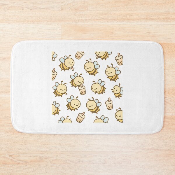 Item preview, Buzzin For Boba  Kawaii Bee Pattern designed and sold by jordinneri.