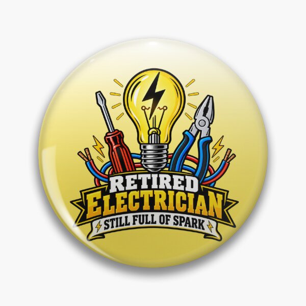 Item preview, Retired Electrician Still Full Of Sparks | Retired Electrician Crewneck  designed and sold by Xpression876.