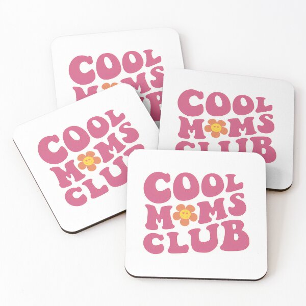 Item preview, Cool Moms Club Mothers Day Best Mom Greatest Mom Mama Retro Vintage Design designed and sold by jordinneri.