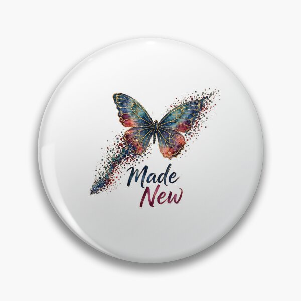 Item preview, Made New - Christian Butterfly - 2 Corinthians 5:17 - New Creation designed and sold by Vibe-Vary.