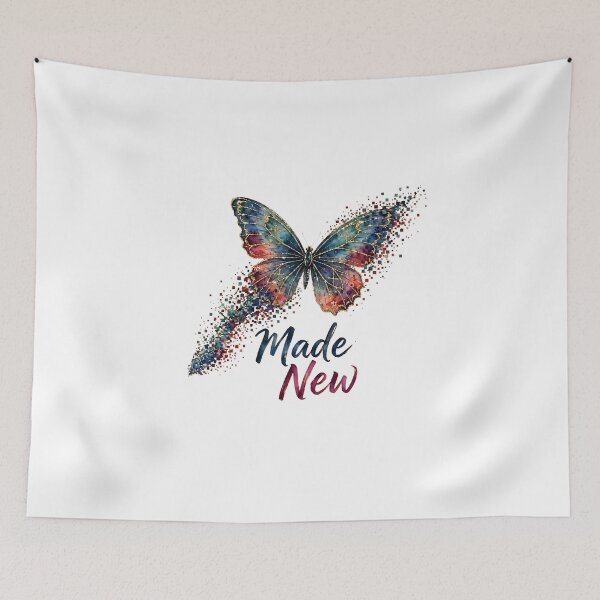 Item preview, Made New - Christian Butterfly - 2 Corinthians 5:17 - New Creation designed and sold by Vibe-Vary.