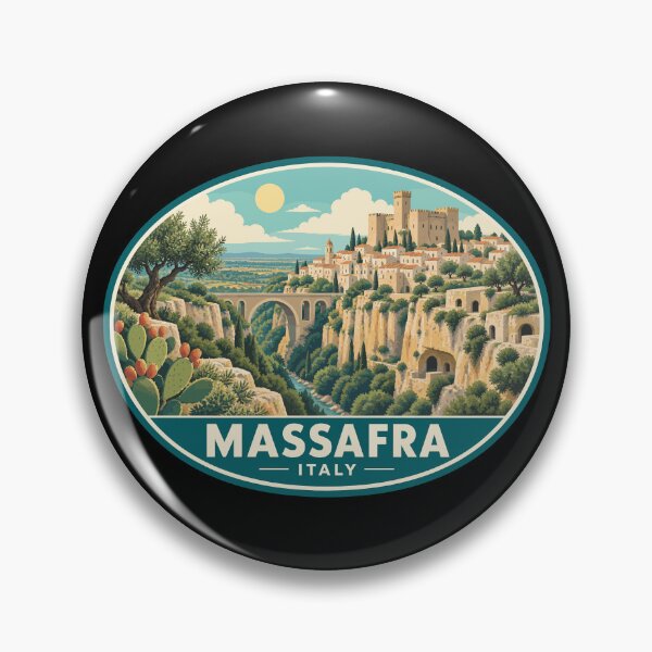 Item preview, Discover Massafra in Italy Vintage Puglia Travel designed and sold by turtlestart.