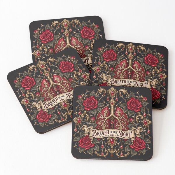 Item preview, Breath of the Night Gothic Anatomical Lungs Design designed and sold by MetaModel Editions.