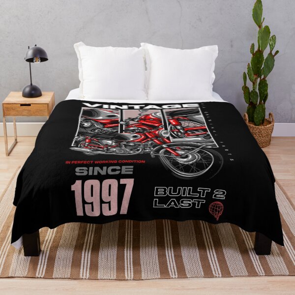 Item preview, Vintage Motorcycle Bikers Motorbike Birthday 1997 designed and sold by JRRTs.
