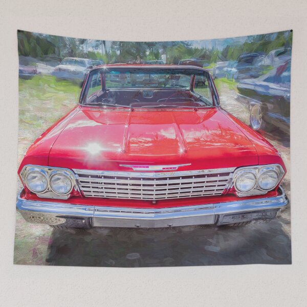 Item preview,  1962 Red Chevy Bel Air Sports 409 Coupe  designed and sold by RichFrancoCars.
