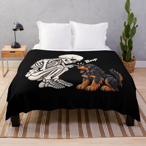 Item preview, Funny Skeleton Gordon Setter Dog Boop Halloween Design Mom Dad designed and sold by rafaeltto.