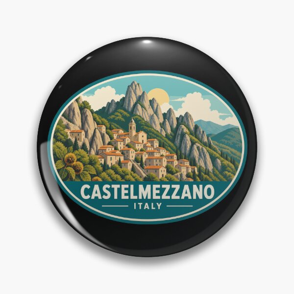 Item preview, Discover Castelmezzano in Italy Mountain Village Scenery designed and sold by turtlestart.