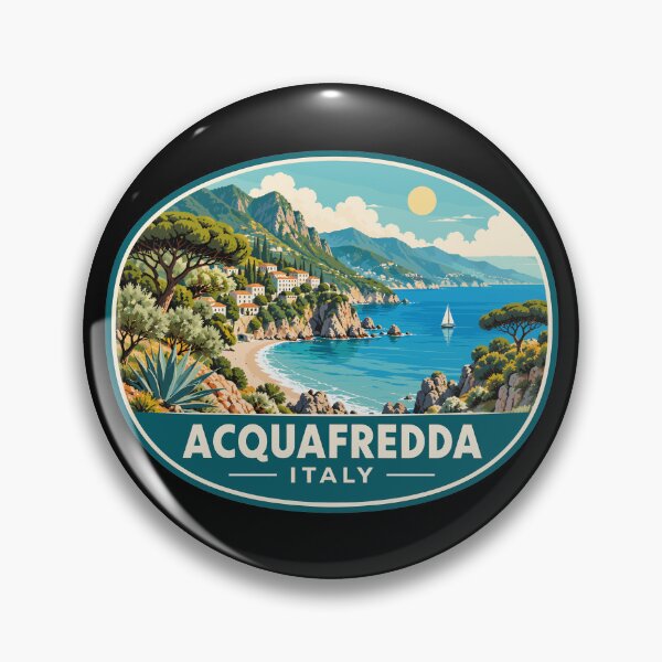 Item preview, Discover Acquafredda in Italy Tyrrhenian Sea Coast designed and sold by turtlestart.